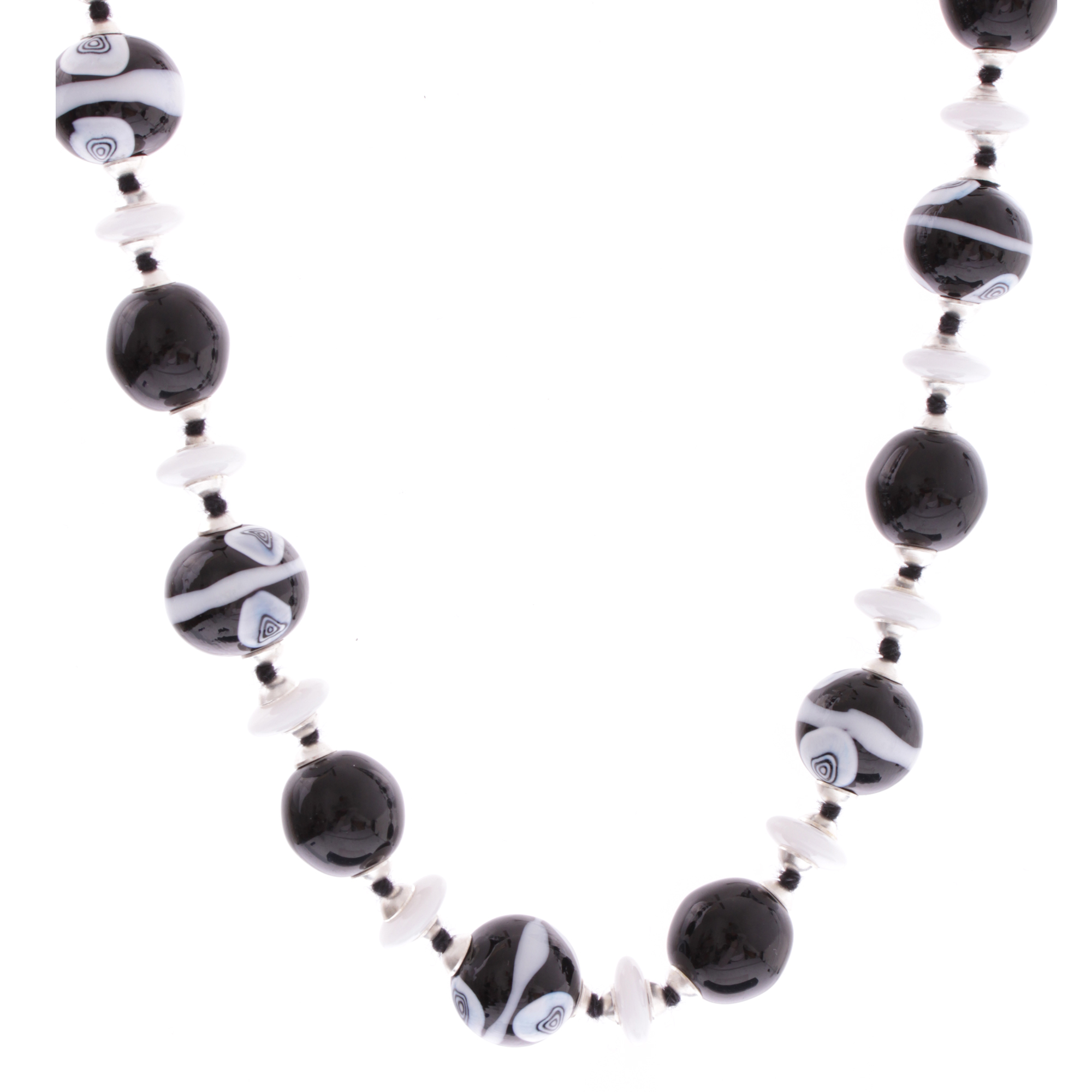 Kugel Collier "Charlotte" aus echtem Murano Glas