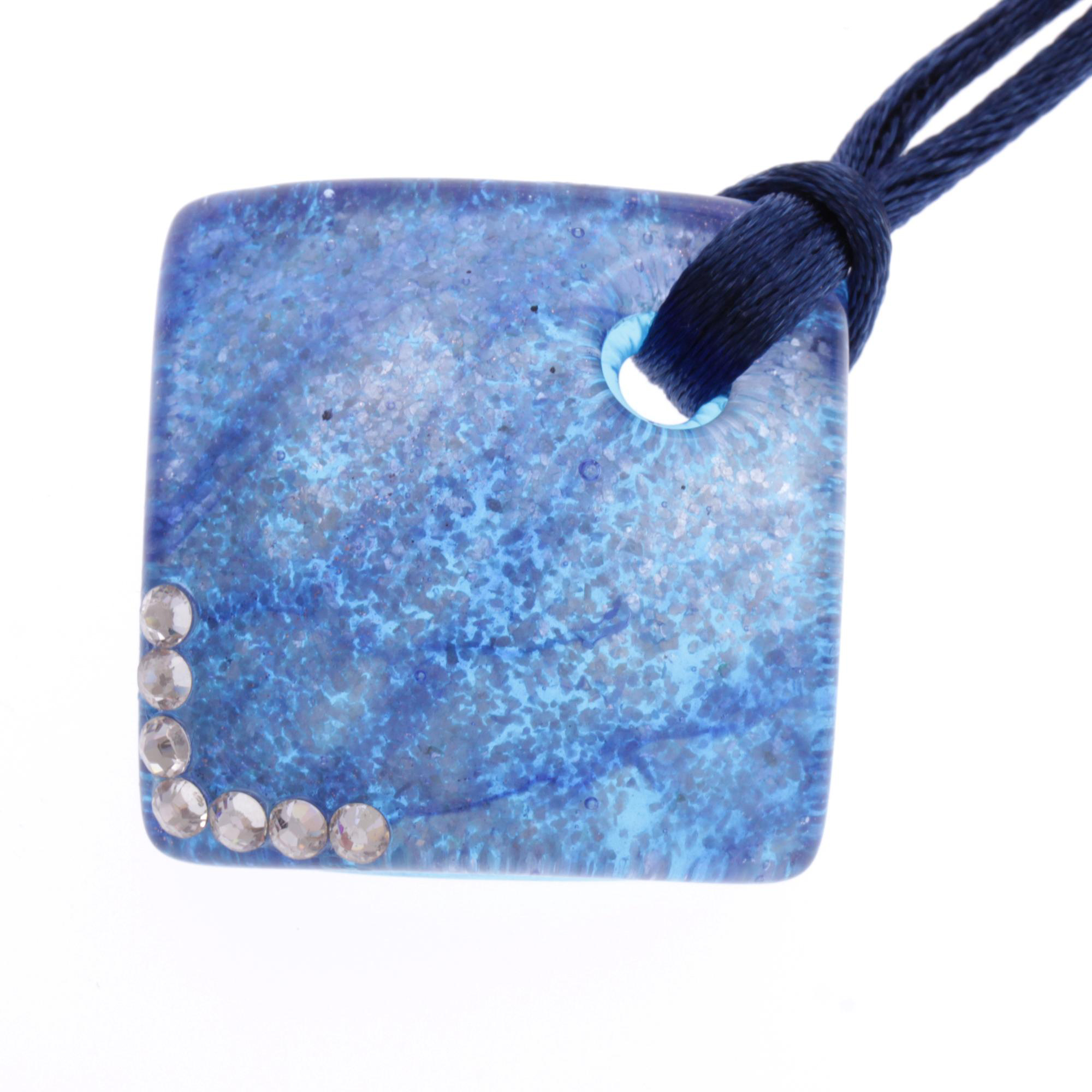 Collier "Giulia" Halskette Murano Glas-blau Collier "Giulia" Halskette Murano Glas-blau