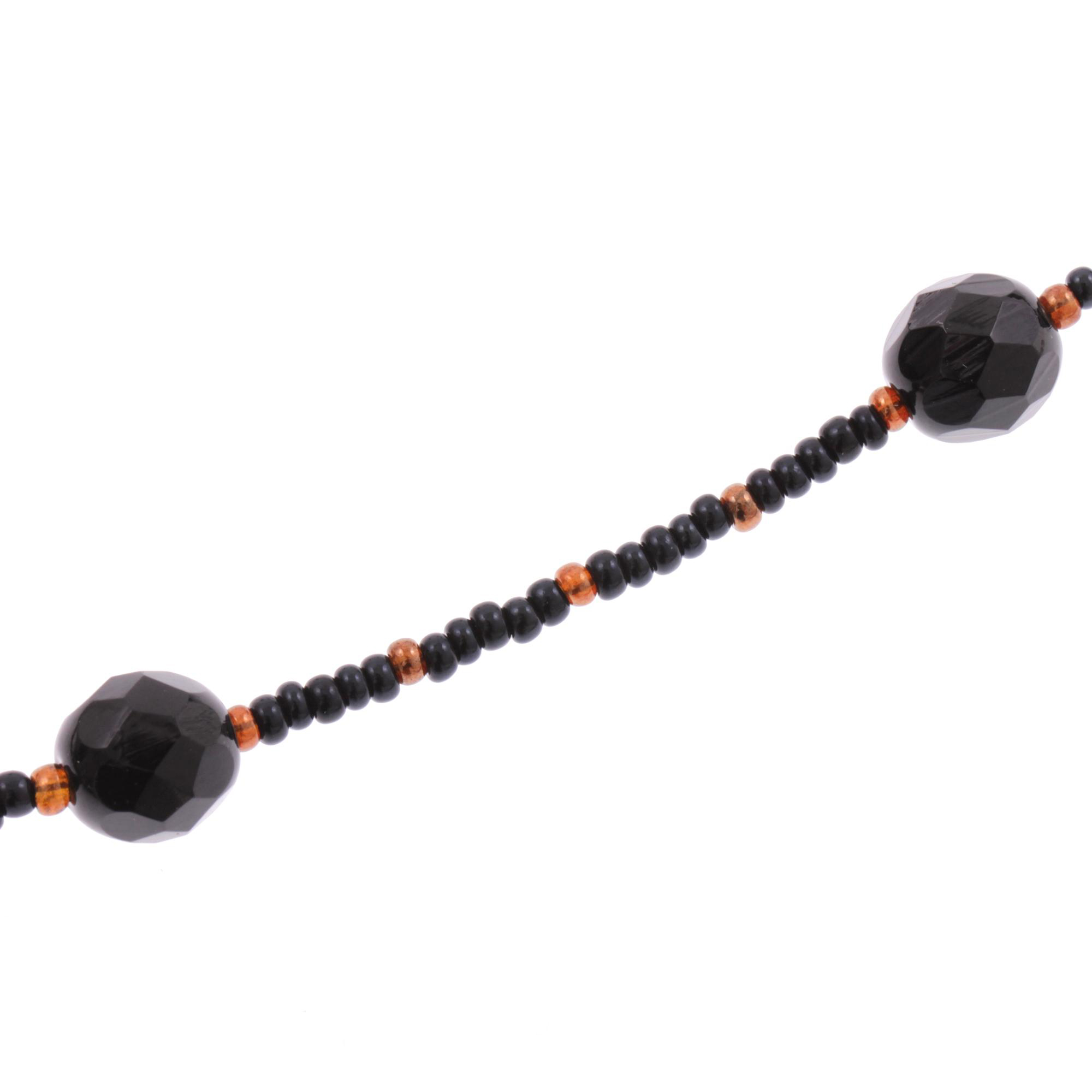 Wunderschönes Collier "Drop" Halsschmuck-kupfer