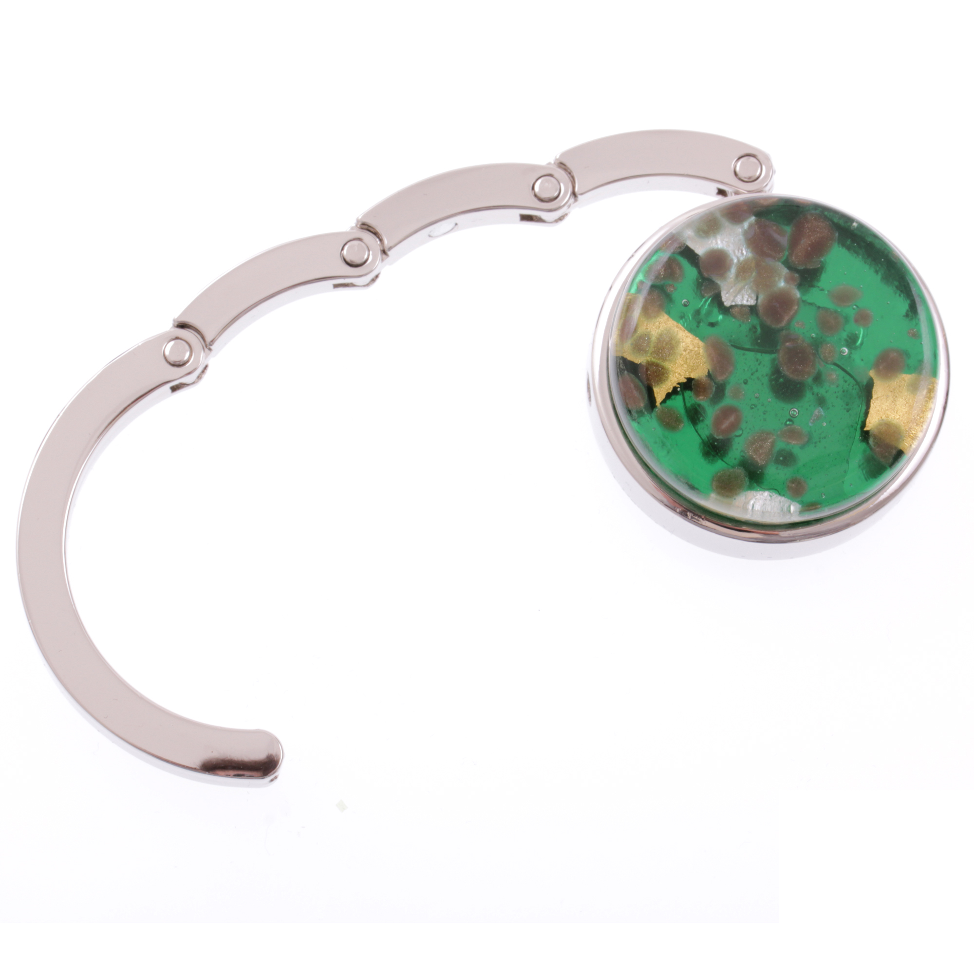 Murano Glas Taschenhalter-grün