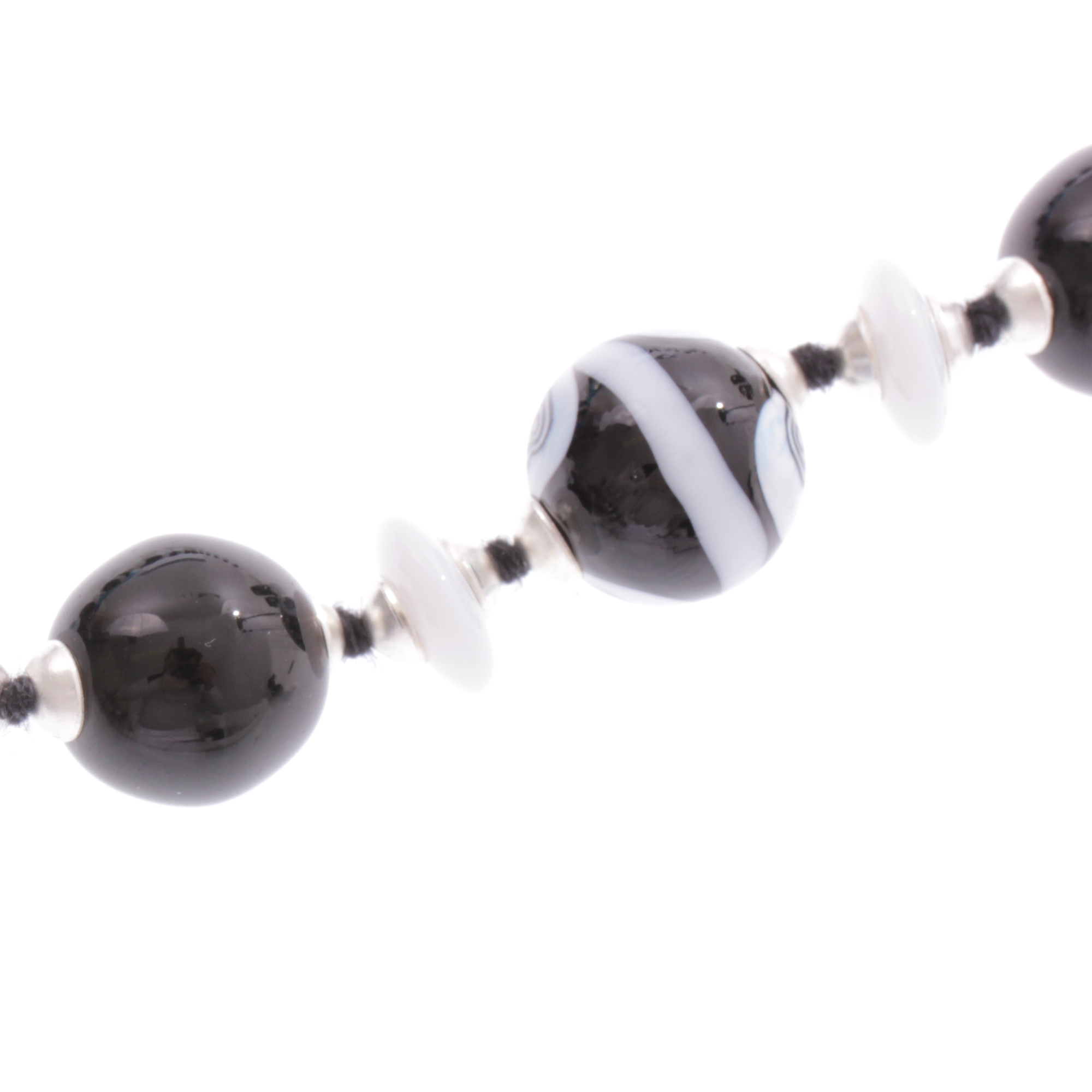 Kugel Collier "Charlotte" aus echtem Murano Glas