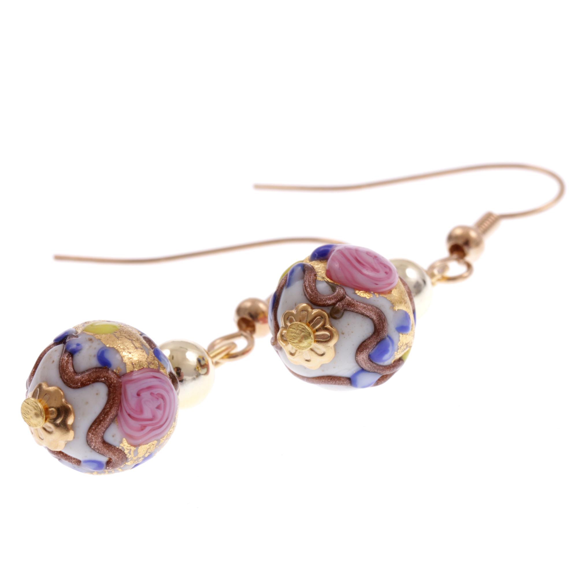 Ohrhaken aus Murano Glas "Los Angeles" Ohrschmuck