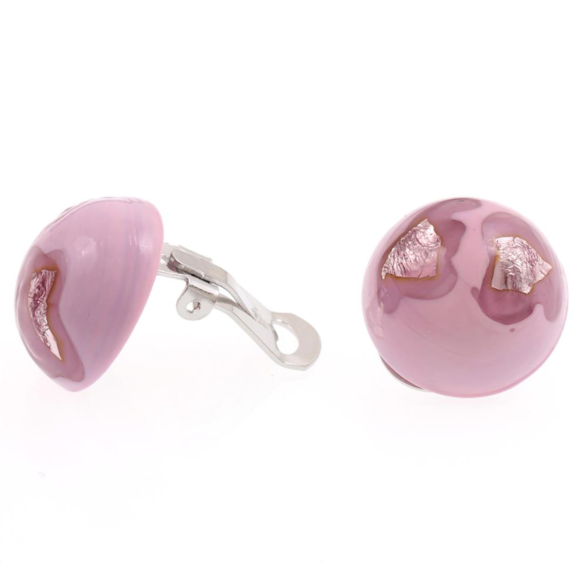 Murano Glas Ohrclip "Sensual" Ohrschmuck