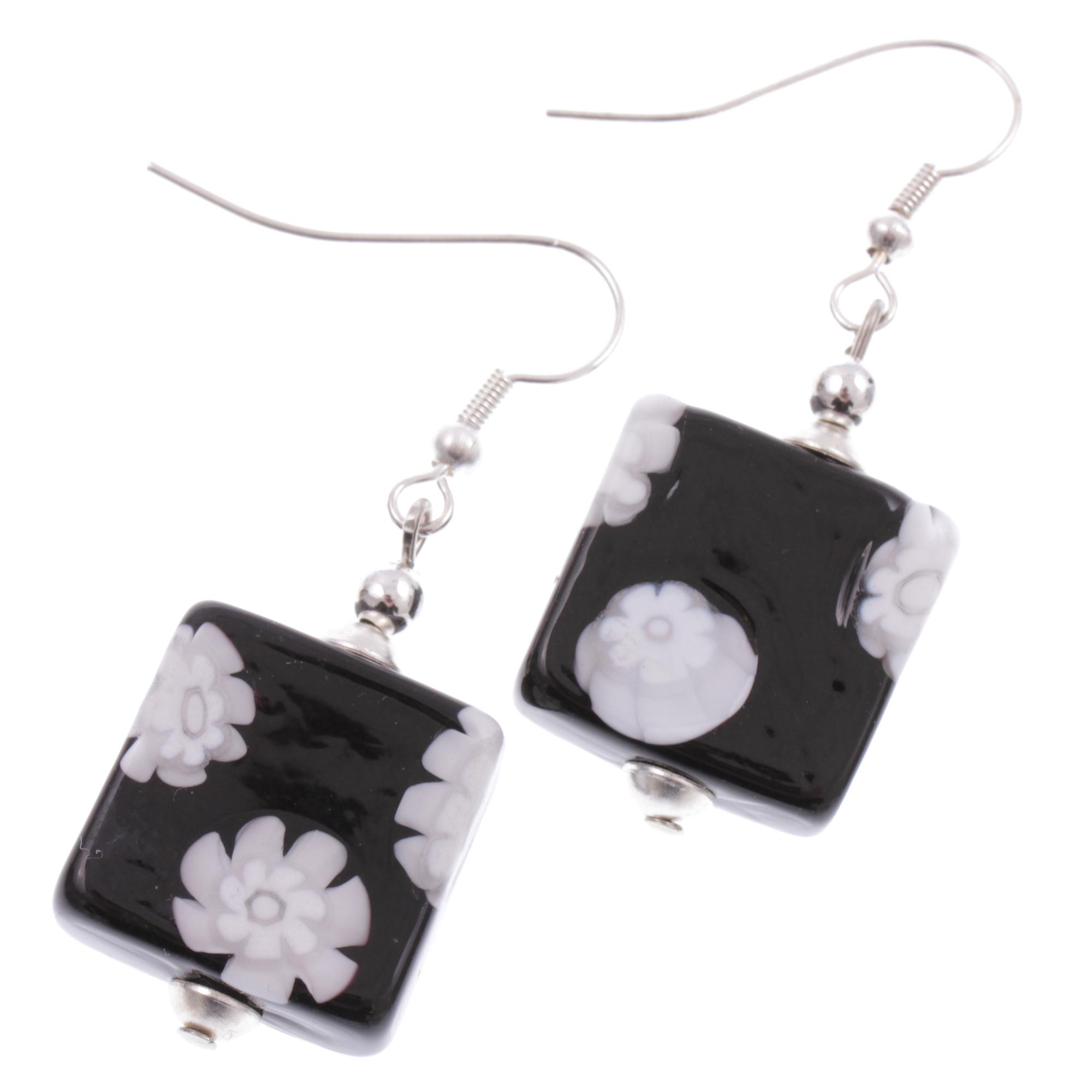 Ohrring Murano Glas "Melchior" Ohrschmuck