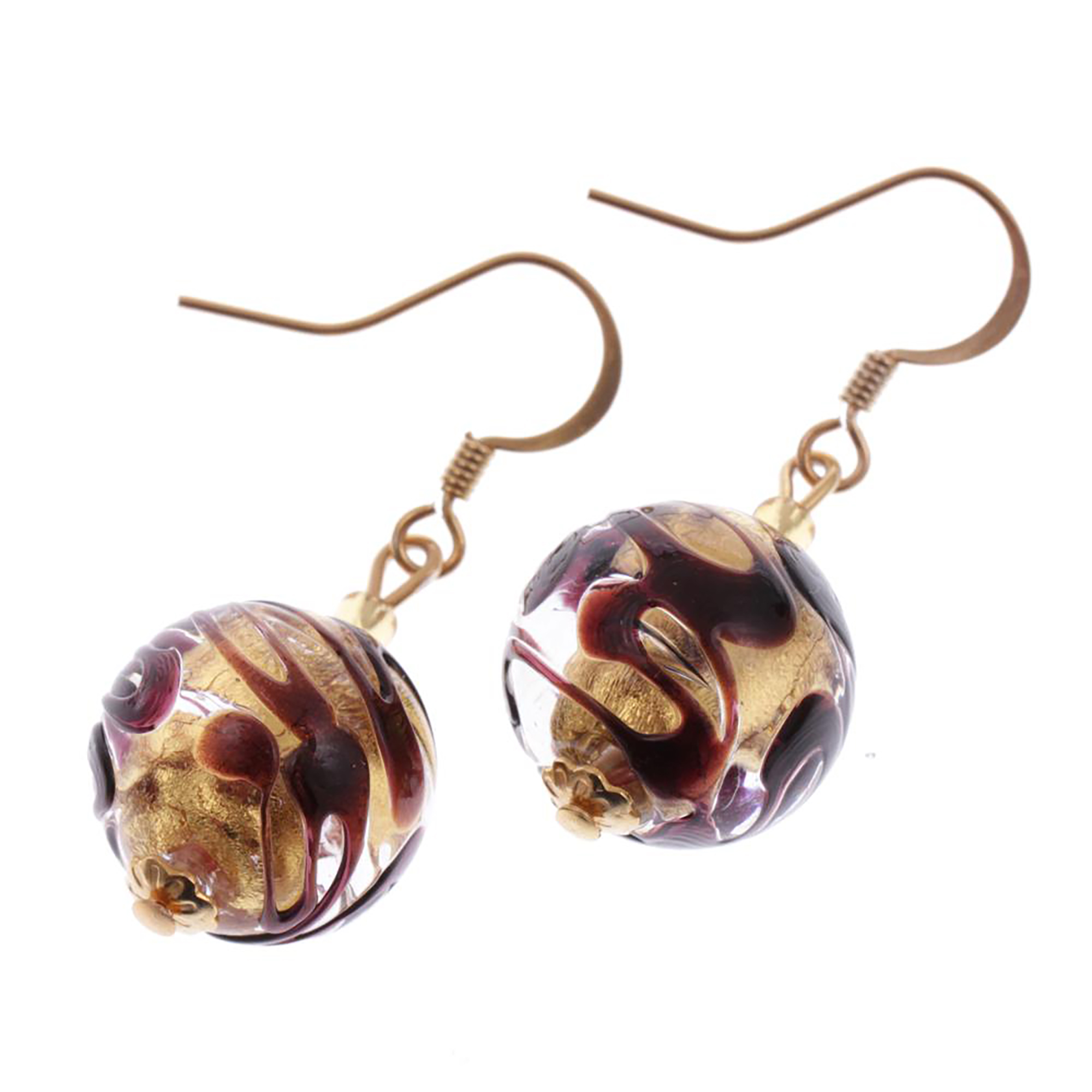 Ohrhaken aus Murano Glas "Virginia" Ohrschmuck