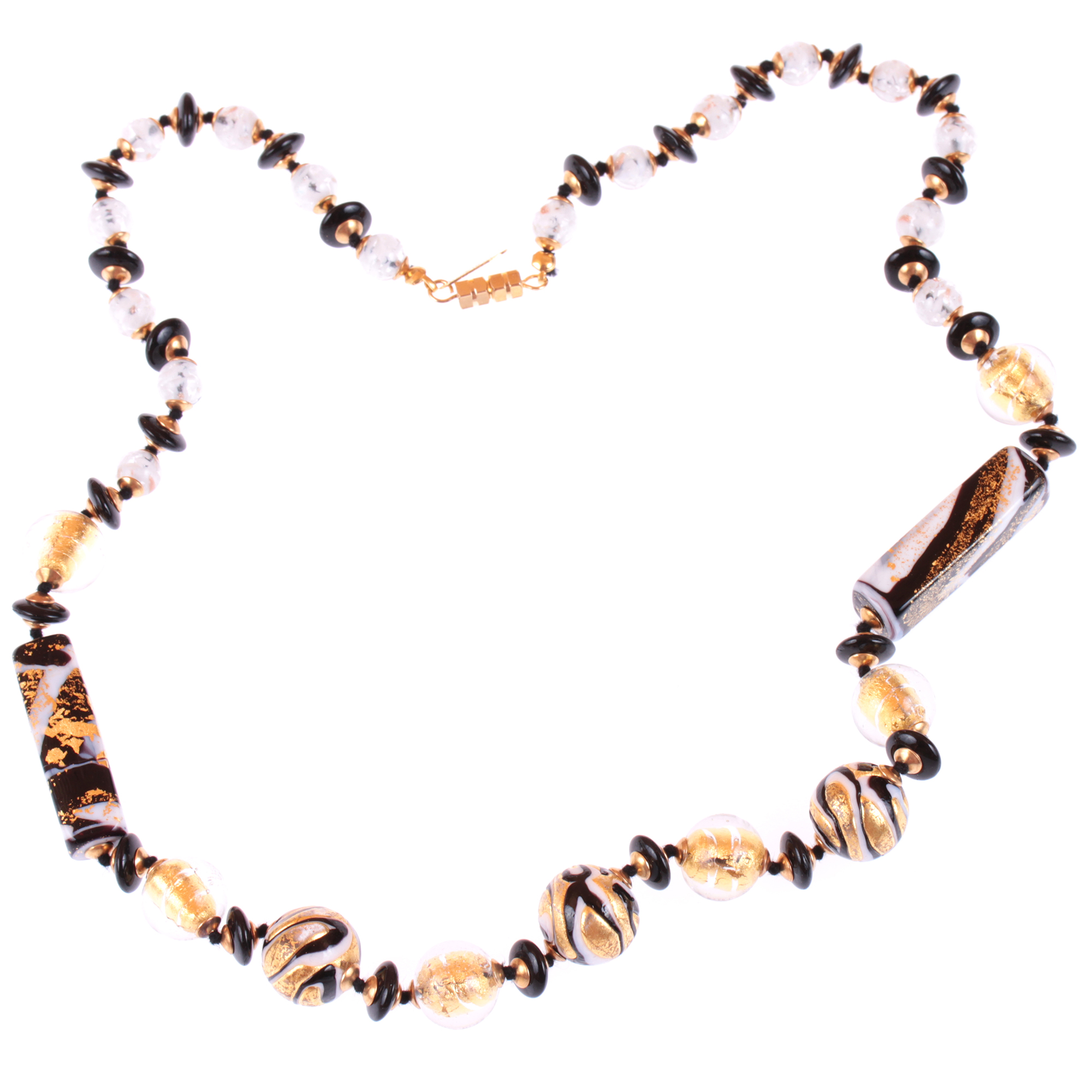 Muranoglas Collier "Inga"