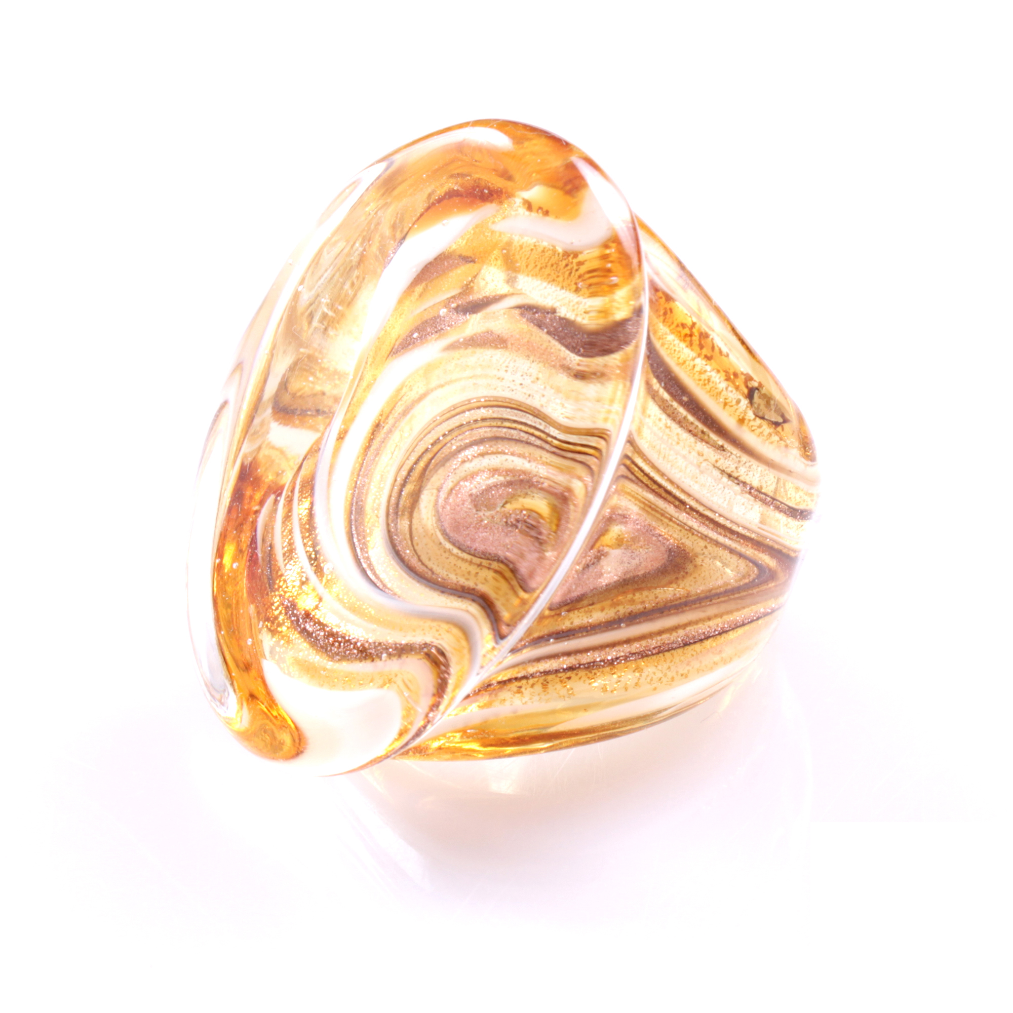 Ein wahnsinns Murano Glas Ring Model "Sevilla"