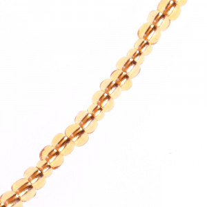 Muranoglas Perlenkette GPK - gold