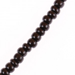 Muranoglas Perlenkette GPK - schwarz