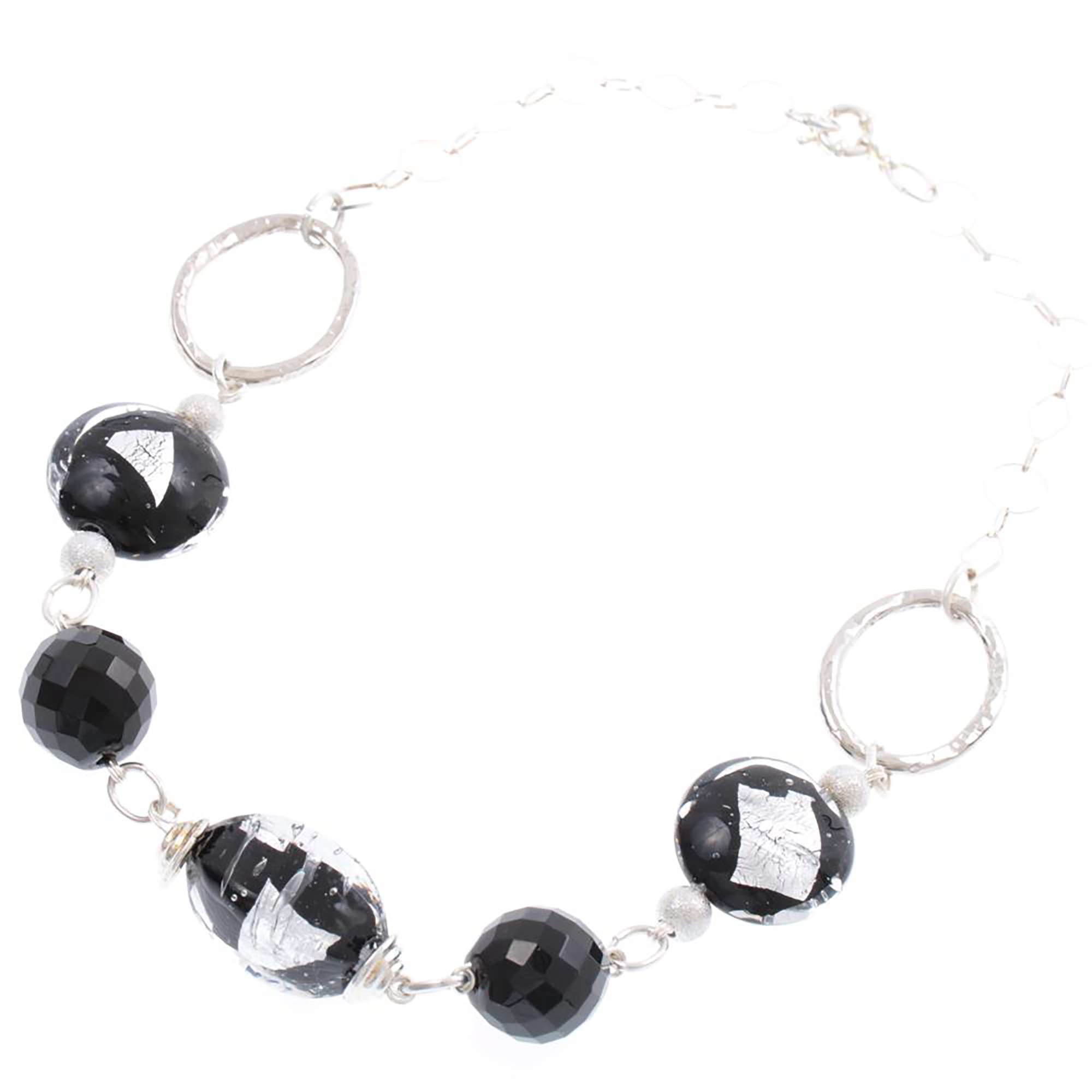 Collier "Ryde" Murano Glas Halskette Collier "Ryde" Murano Glas Halskette