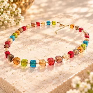 Colliers aus Muranoglas