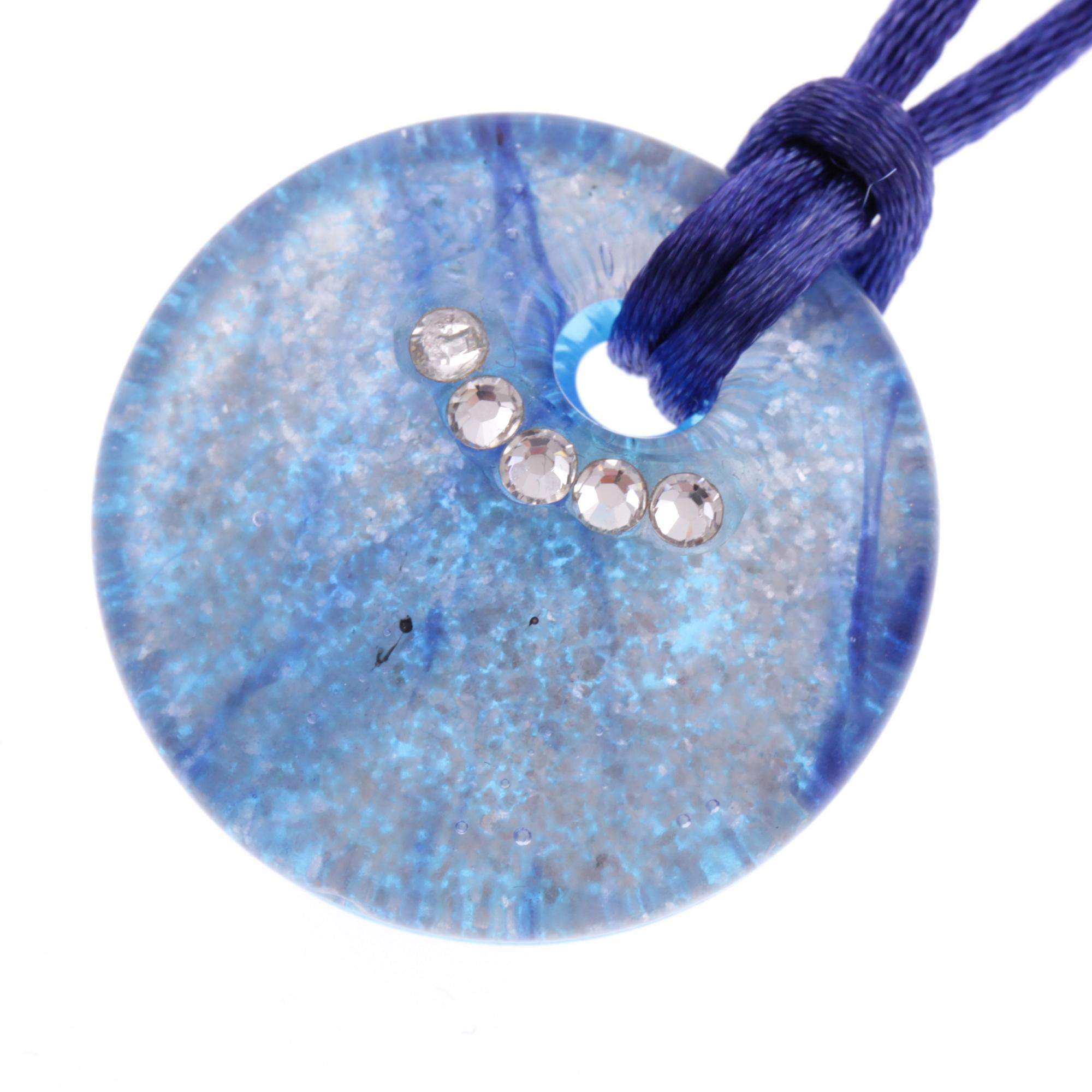 Collier "Sara" Halskette Murano Glas-blau Collier "Sara" Halskette Murano Glas-blau