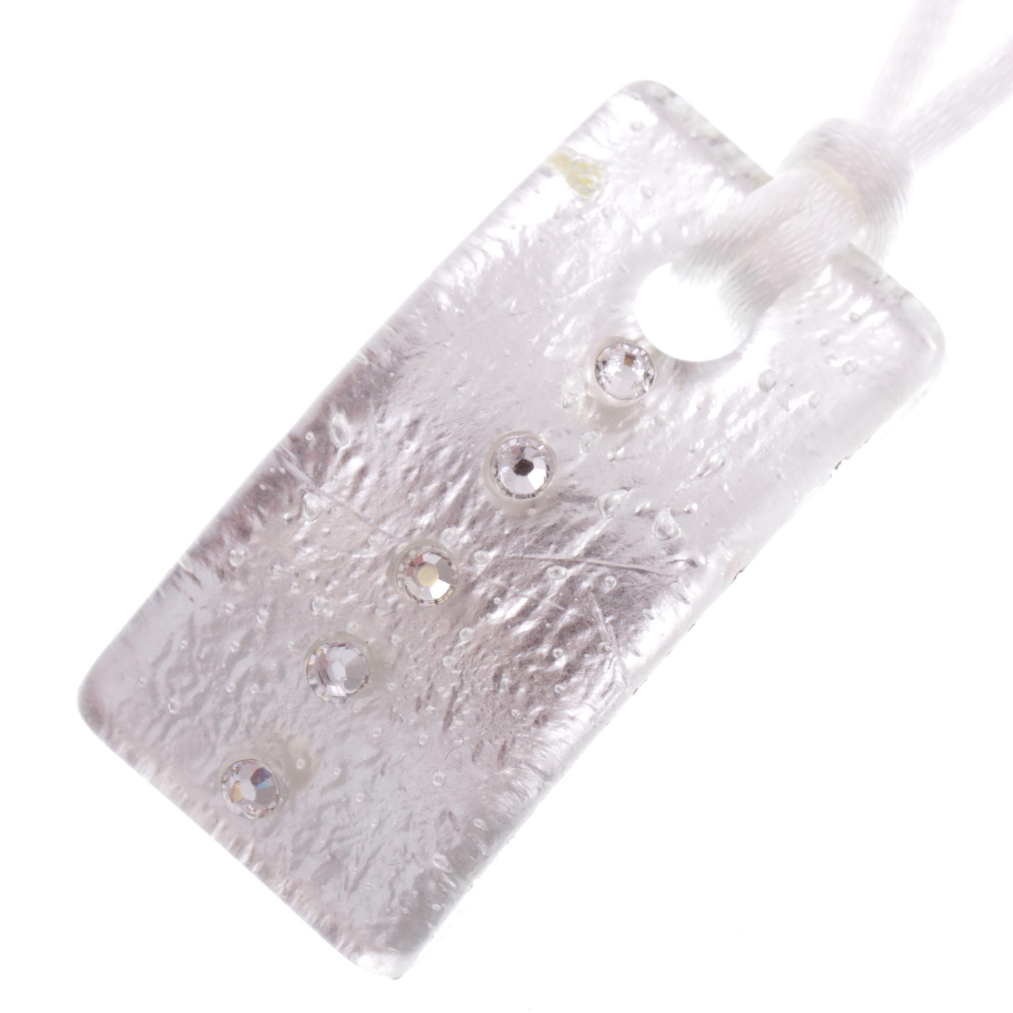 Collier "Chiara" Halskette Murano Glas-silber Collier "Chiara" Halskette Murano Glas-silber